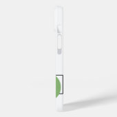 Monogram B Lavendel Eucalyptus Case-Mate iPhone Hülle (Rückseite / Links)