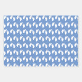 Monogram Baby Shower, Neugeborenes Baby Es ist ein Geschenkpapier Set (Vorderseite)