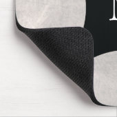 Monogram-Back personalisieren Mousepad (Ecke)