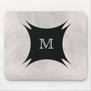 Monogram-Back personalisieren Mousepad