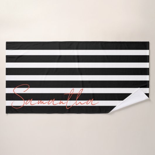 Monogram Badhandtuch Set (Badehandtuch)