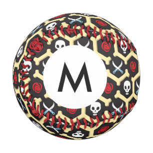 Monogram Bandit Theme-Muster Baseball