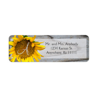 Monogram-Barnwood-Etiketten