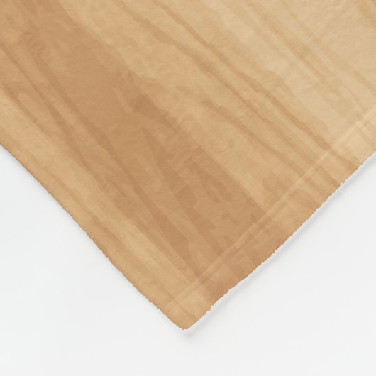 Monogram Basketball auf Basketballfeld Fleecedecke (Ecke)