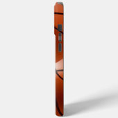 Monogram Basketball Case-Mate iPhone Hülle (Rückseite / Links)