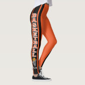 Monogram Basketball Orange Leggings (Rechts)