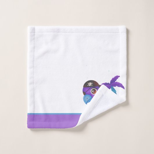 Monogram Bath Handtuch Set (Waschlappen)