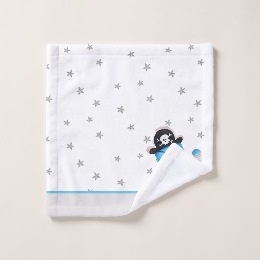 Monogram Bath Handtuch Set (Waschlappen)