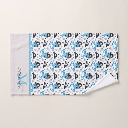 Monogram Bath Handtuch Set (Handtuch)