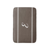 Monogram Bath Mat Badematte (Vorderseite Vertikal)