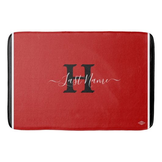 Monogram Bath Mat HAMbyWG Badematte (Vorderseite)