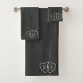 Monogram Bath Towel Set (Insitu)
