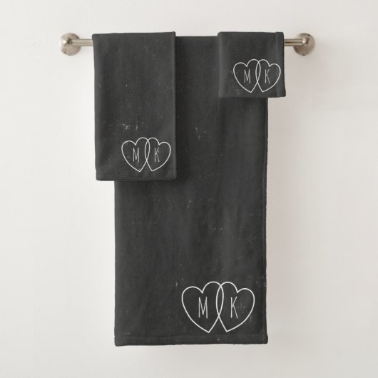 Monogram Bath Towel Set (Insitu)