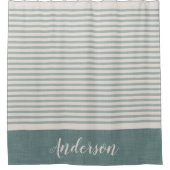 Monogram | Bauernhof Bad Duschvorhang (Vorderseite)