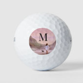 Monogram Beach Fotografie Golfball (Vorderseite)