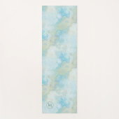 Monogram Beach Pattern Yoga Mat Yogamatte (Vorderseite)