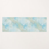 Monogram Beach Pattern Yoga Mat Yogamatte (Vorderseite (Horizontal))