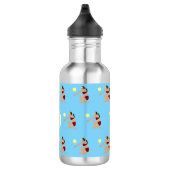Monogram Beach Volleyball Edelstahlflasche (Rechts)