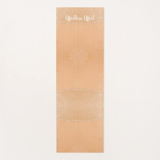 Monogram Beach Yogamatte (Vorderseite)