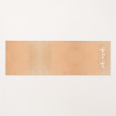 Monogram Beach Yogamatte (Vorderseite (Horizontal))