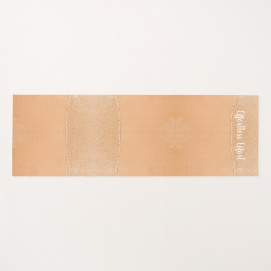 Monogram Beach Yogamatte (Vorderseite (Horizontal))