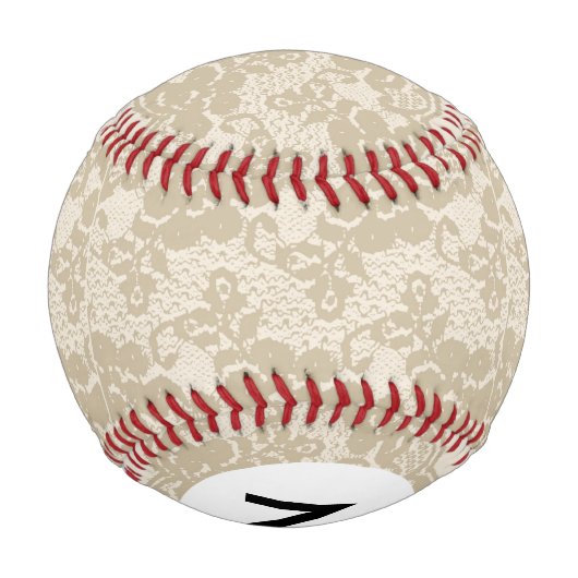 Monogram Beige Spitze Baseball (Rückseite)