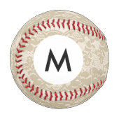 Monogram Beige Spitze Baseball (Vorderseite Links)