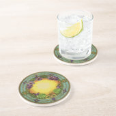 Monogram Belle Epoch French Violet Coaster Untersetzer (Seite)