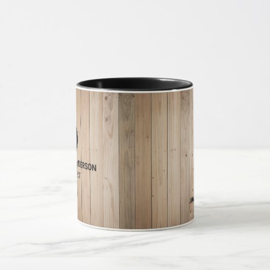 Monogram, beruflicher Architekt Tasse (Zentrum)