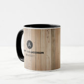 Monogram, beruflicher Architekt Tasse (Vorderseite Links)