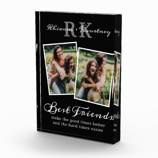 Monogram Best Friends Foto (Rechts)