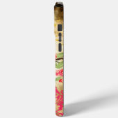 Monogram Birdcage Bird Damask Case-Mate iPhone Hülle (Rückseite / Links)