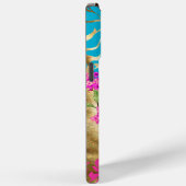 Monogram Birdcage Bird Damask Floral Case-Mate iPhone Hülle (Rückseite / Rechts)