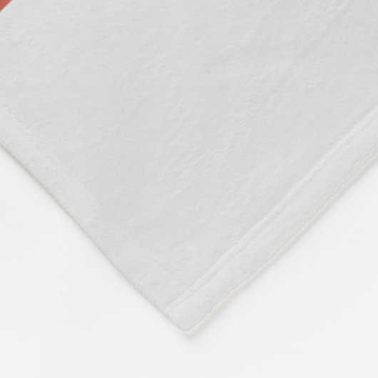 Monogram Birds White Gray Silver Branch Red Berry Fleecedecke (Ecke)