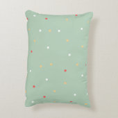 Monogram Birthday Zebra und Dschungel Kinderzimmer Dekokissen (Rückseite(Vertikal))