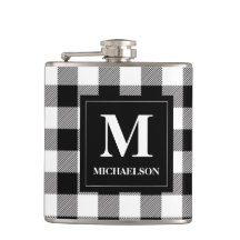 Monogram Black and White Buffalo Karo