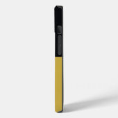 Monogram Black Gold & Girly Hübsch Case-Mate iPhone Hülle (Rückseite / Links)