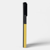 Monogram Black Gold & Girly Hübsch Case-Mate iPhone Hülle (Rückseite / Rechts)