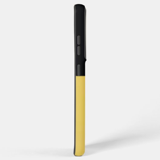 Monogram Black & Gold Girly Hübsch Samsung Galaxy Hülle (Rechte Seite)