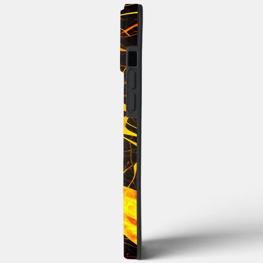 Monogram Black und yallow case iphone13 pro max (Rückseite / Links)