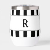 Monogram Black White Cabana Stripes (Vorderseite)