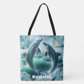 Monogram Blue Aquamarin Delphine Ocean | Tasche (Vorderseite)