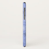 Monogram Blue Circles pattern Case-Mate iPhone Hülle (Hinten/Links)