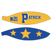 Monogram Blue & Gold Basketball (Panele)