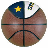 Monogram Blue & Gold Basketball (Rechts)