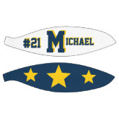 Monogram Blue & Gold Basketball (Panele)