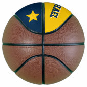 Monogram Blue & Gold Basketball (Rechts)