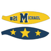 Monogram Blue & Gold Basketball (Panele)