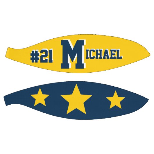 Monogram Blue & Gold Basketball (Panele)