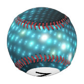 Monogram Blue Orbs 3D Baseball (Rückseite)